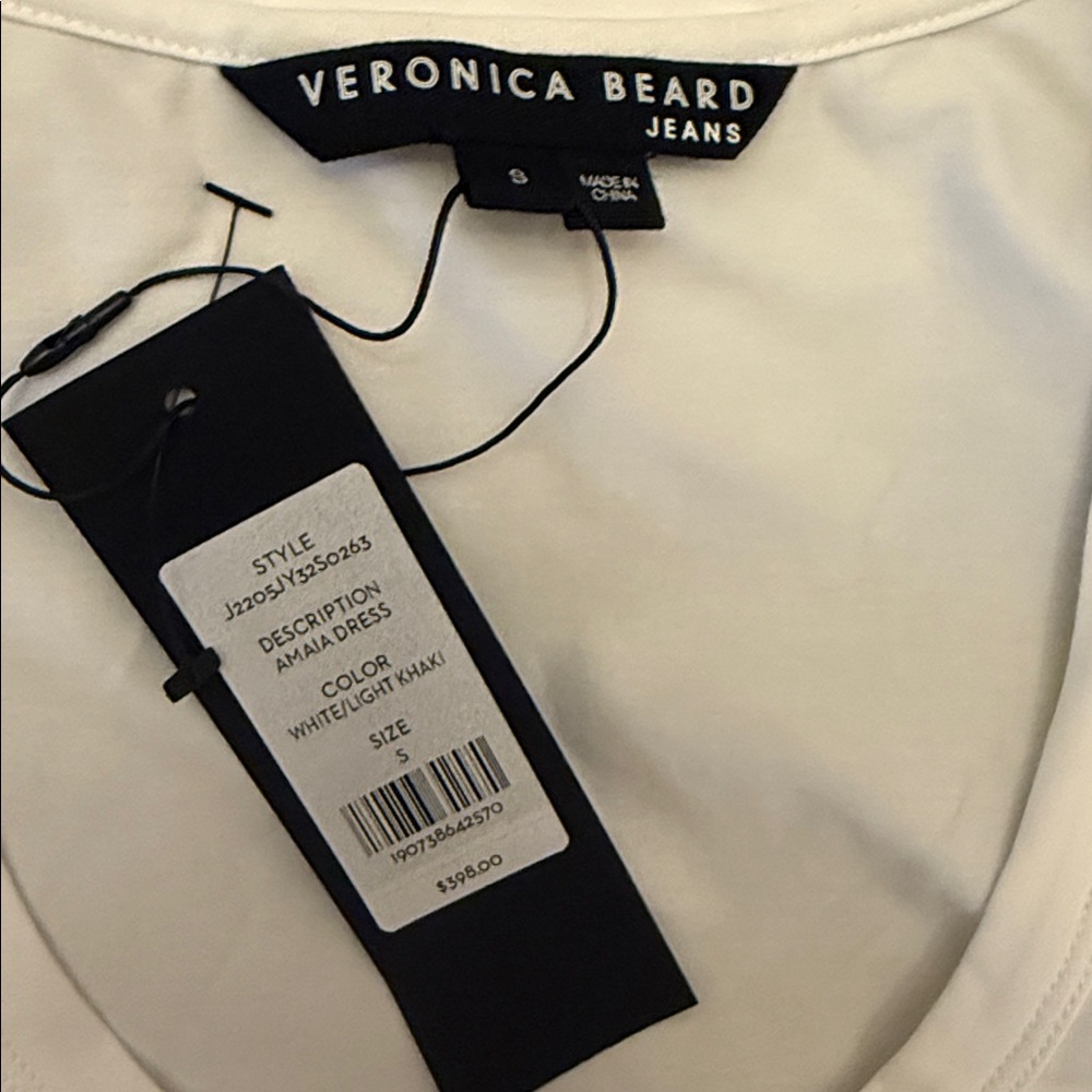 Veronica Beard Amaia Eyelet Combo Dress NWT - Picture 9 of 9